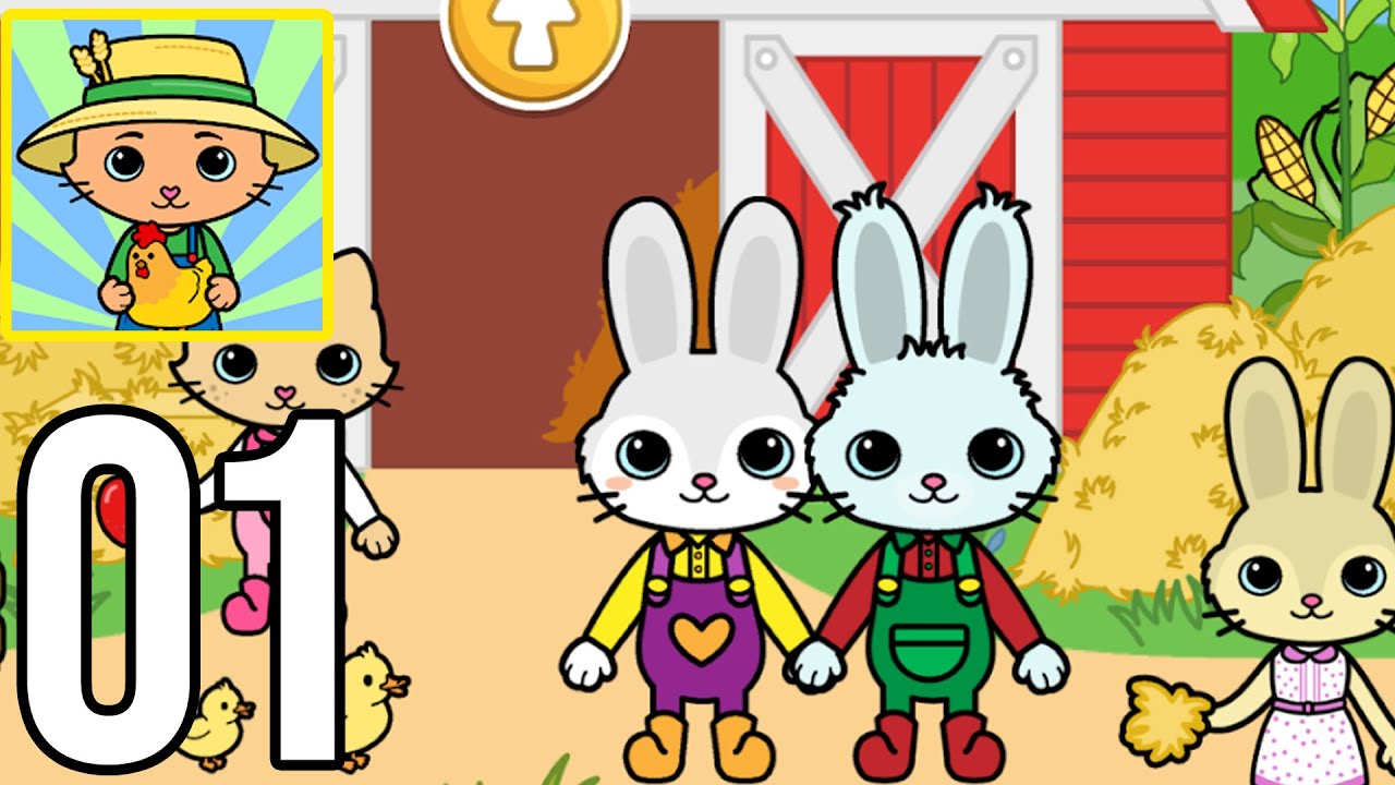Yasa Pets Farm - Gameplay Walkthrough Part 1 (iOS, Android)