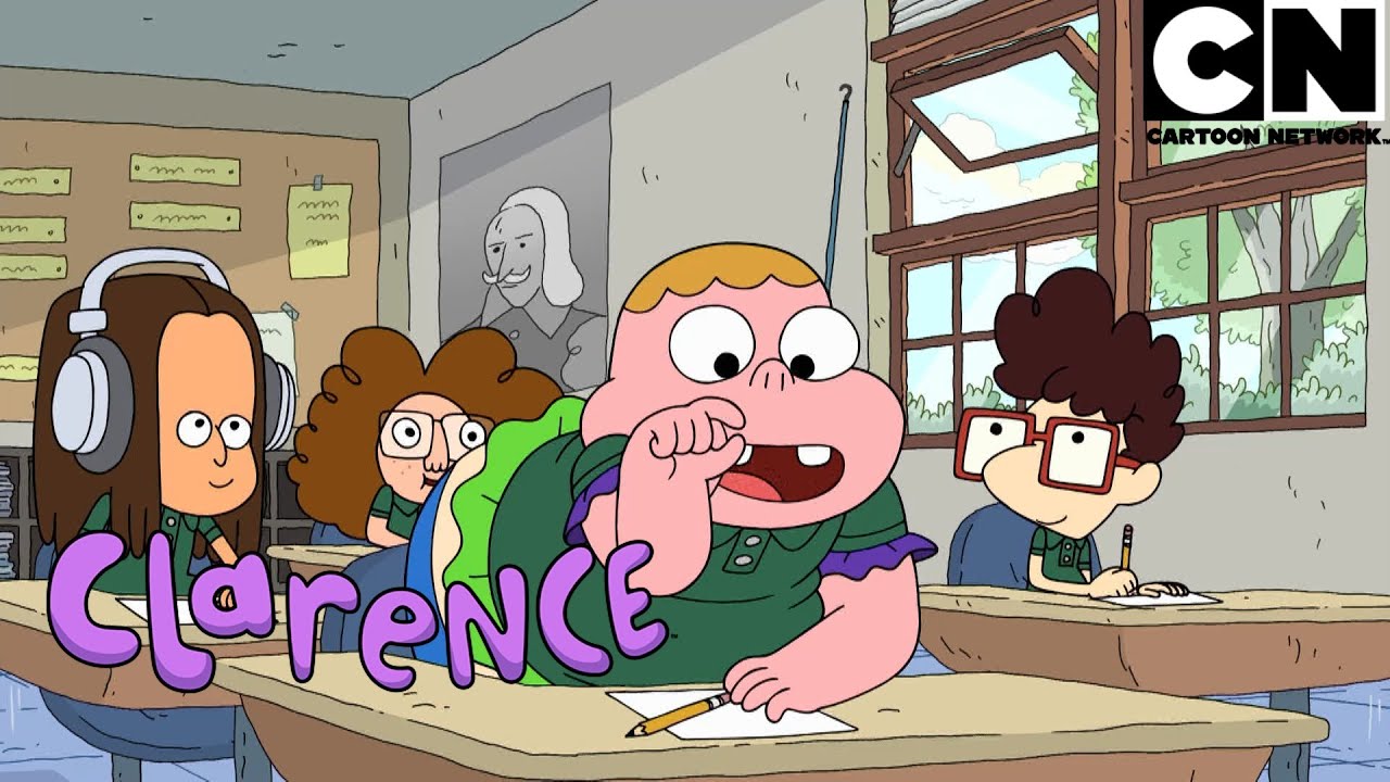 Clarence llega a otra escuela | Clarence LA | Cartoon Network