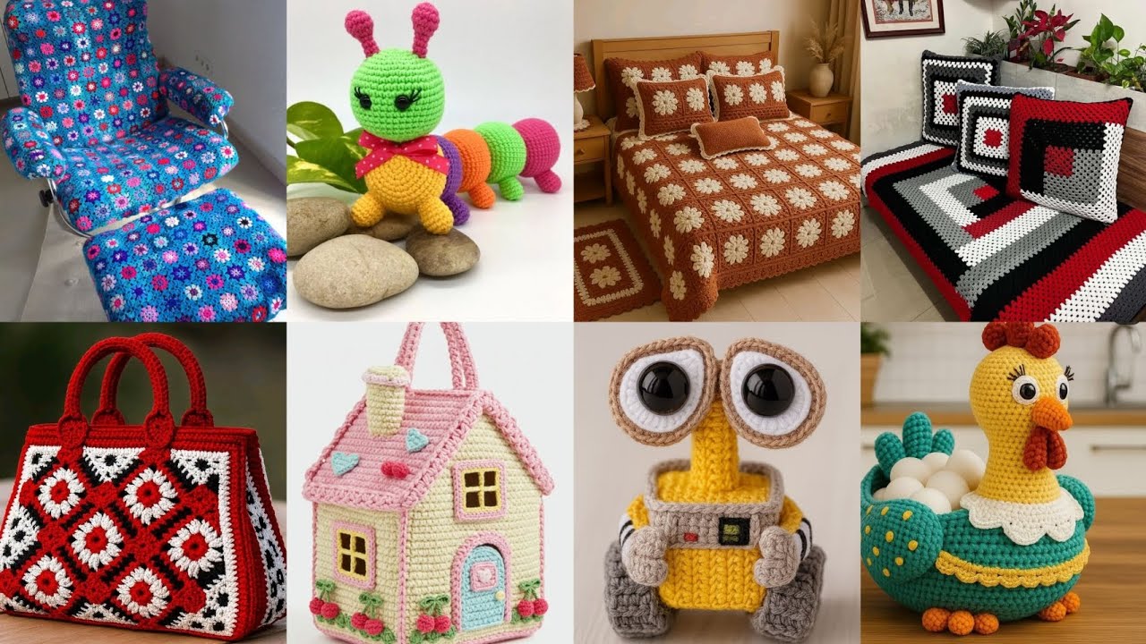 Most beautiful & attractive crochet handmade items and ideas part 14 2025 