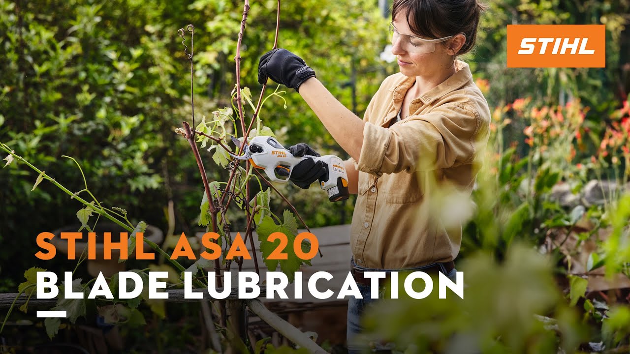 2-way-lubrication of the ASA 20 pruner | STIHL