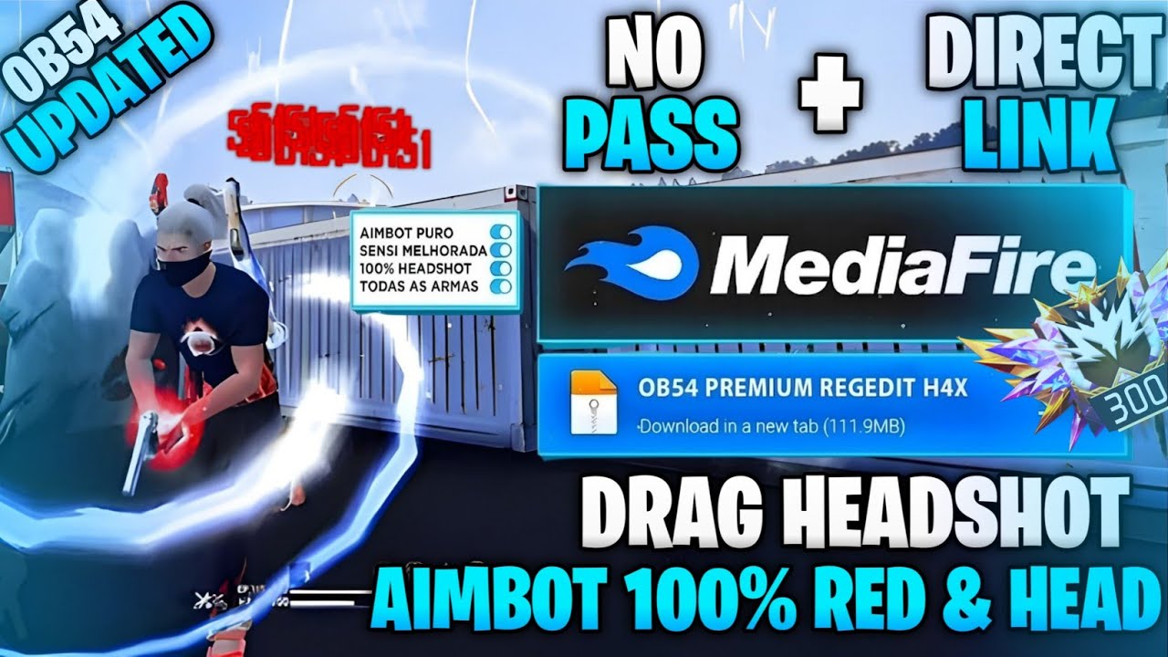 Ob54 Free Fire Auto Headshot Config File🎯🌠 Macro Aimbot + No Recoil Regedit ‼️ Antiban VIP Script 👽