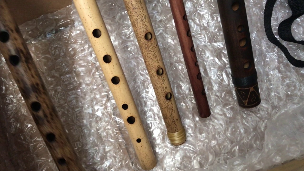 Flutes From Erik the Flutemaker (Unboxing)