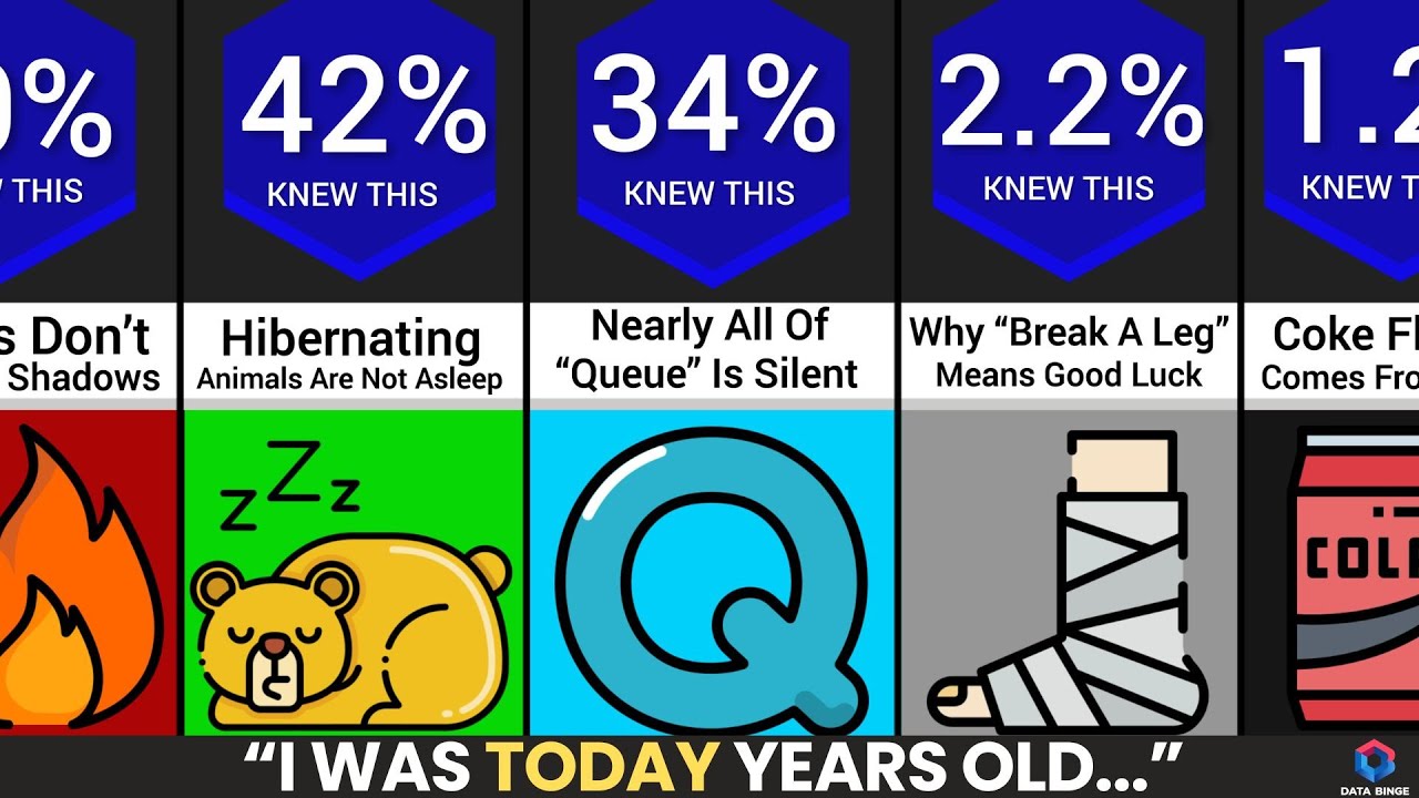 Comparison: I Was Today Years Old When I Learned…