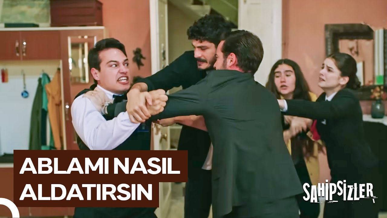 Cemo ve Devran Yumruklaşarak Kavga Etti | Sahipsizler