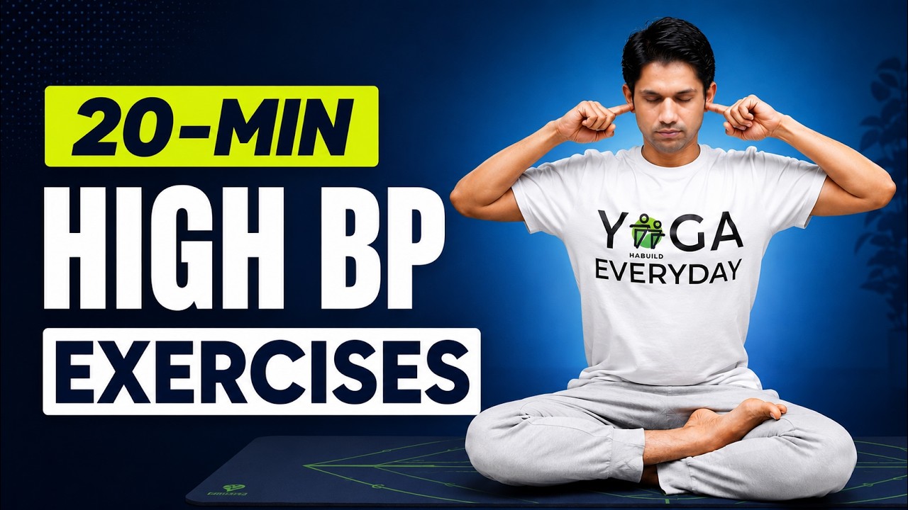 High BP के लिए Best Exercises | 20-Min Yoga Routine | Saurabh Bothra Yoga