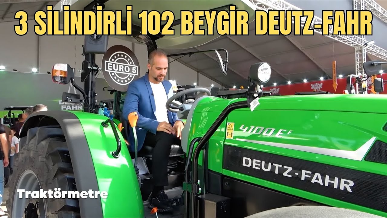 Deutz-Fahr 3 YENİ TRAKTÖRÜNÜ Piyasaya Çıkarttı!