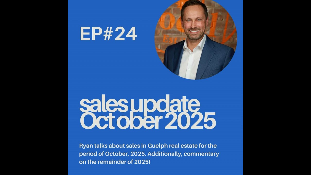 Ep 24: How did Guelph real estate perform in October 2025?