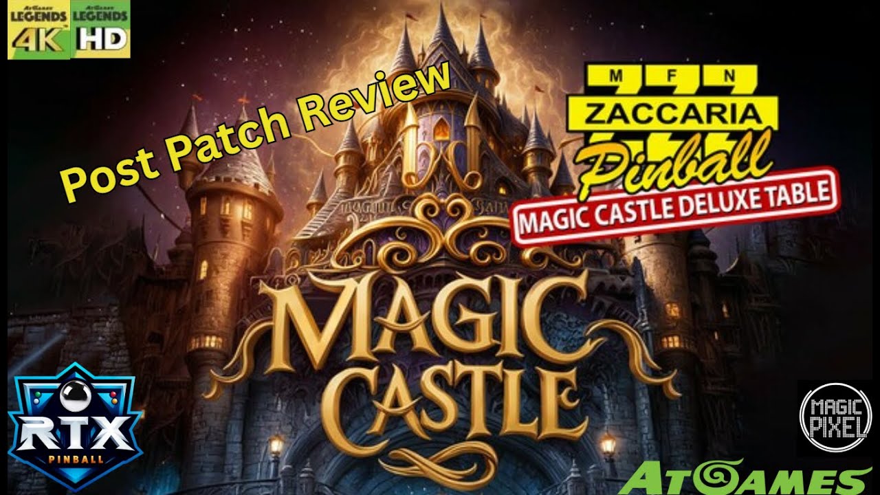 Magic Castle Deluxe Review for the Atgames 4KP / HD Pinball