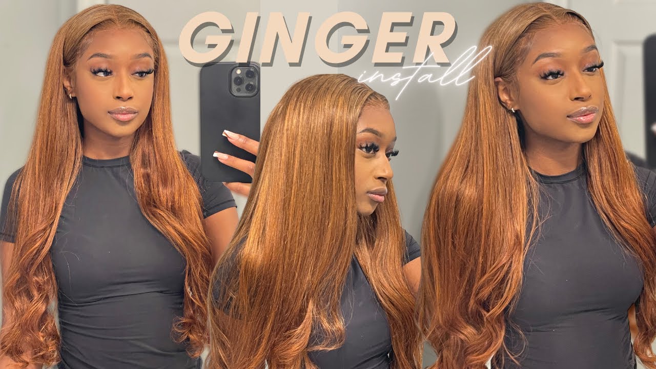 Melted Lace 🥰 Easy Install | Ginger Loose Wave Wig|Black Friday × Sunber Hair