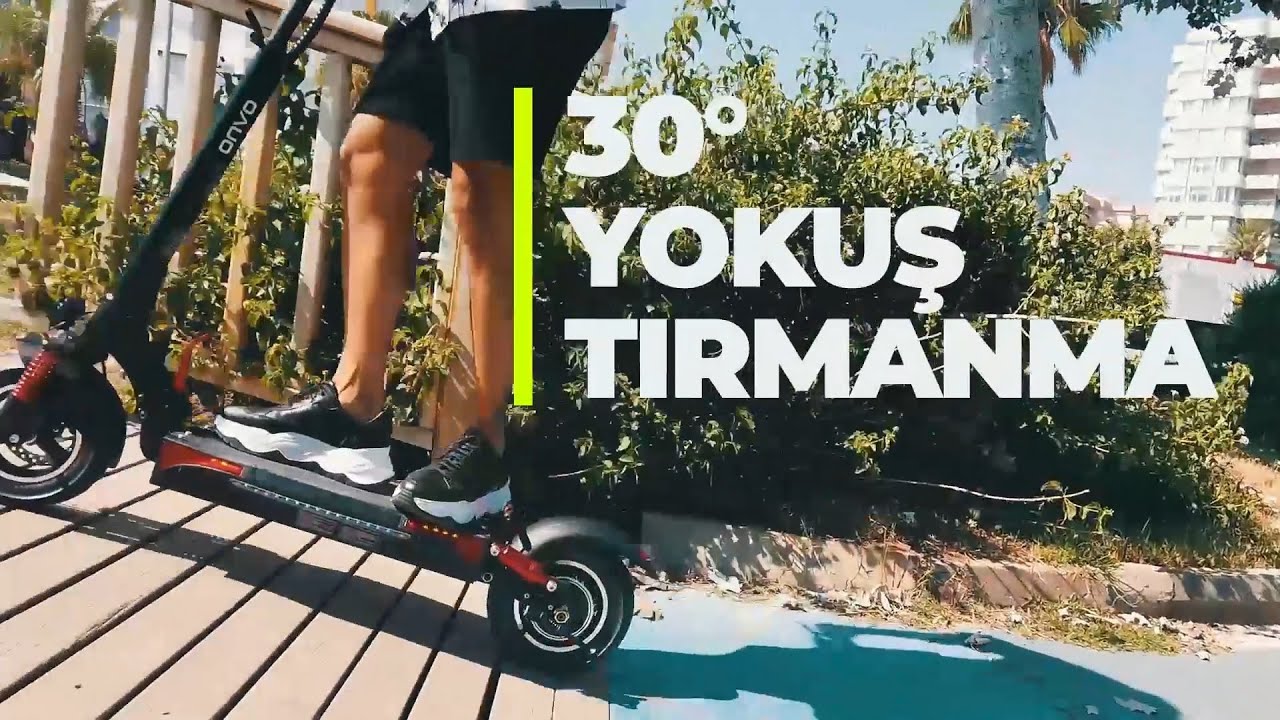 TECHNO MOTORS ONVO 011 ELEKTRİKLİ SCOOTER