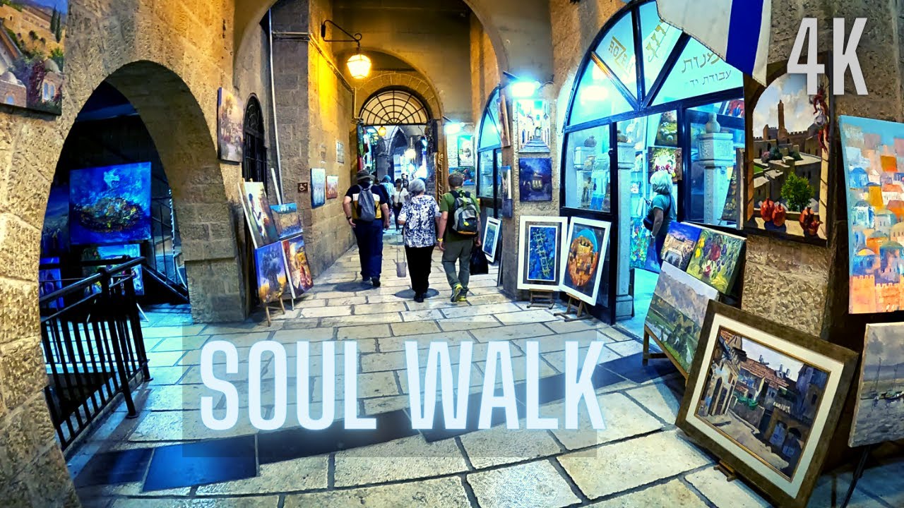 AMAZING Jerusalem's Old Jewish Quarter 2023 - 4k