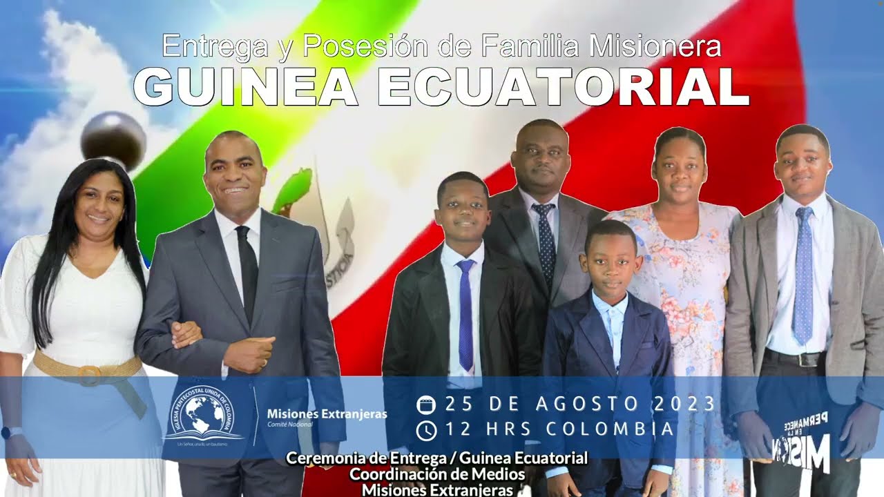 Posesión del nuevo Misionero en Guinea Ecuatorial..