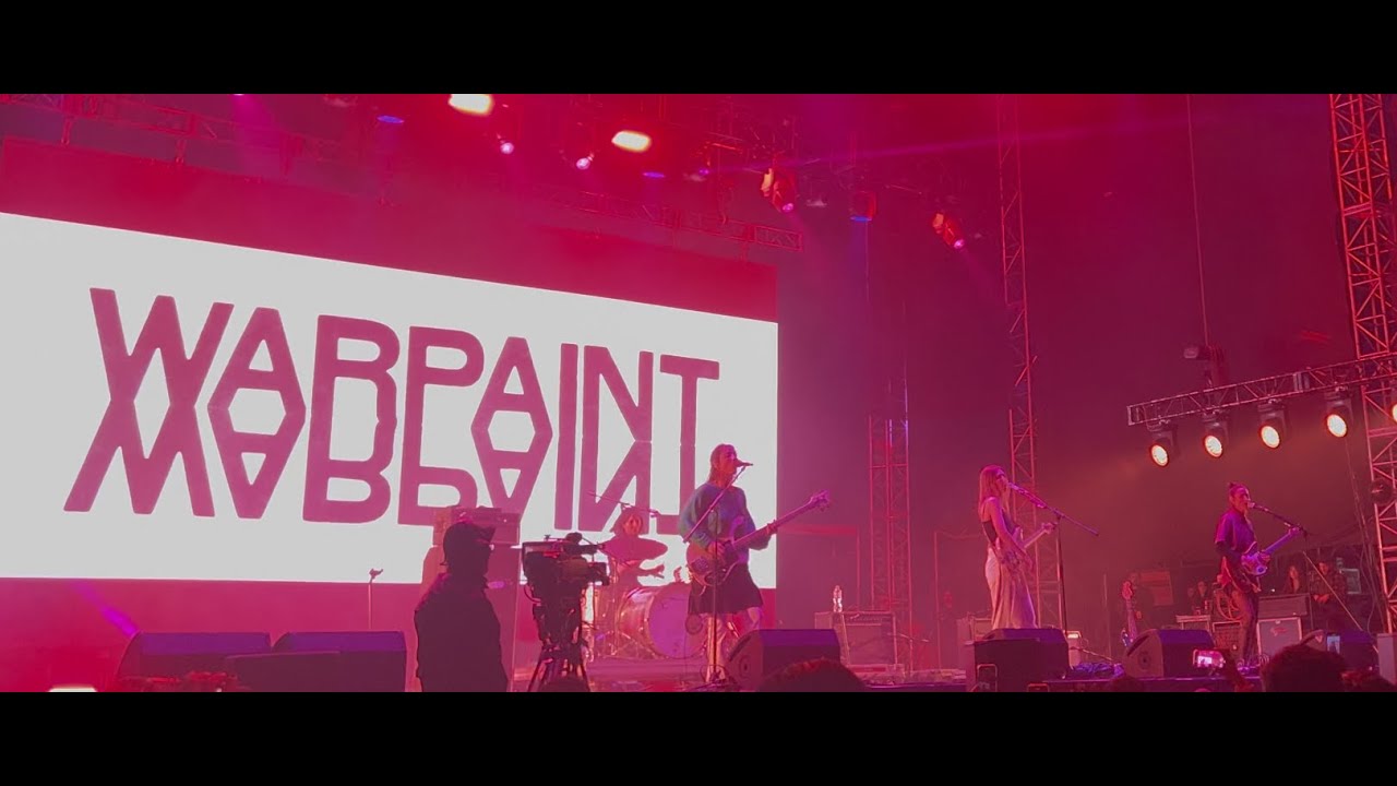 Warpaint at Corona Capital 2024 ¨Love is to die,  New song & Disco//Very - Keep It Healthy