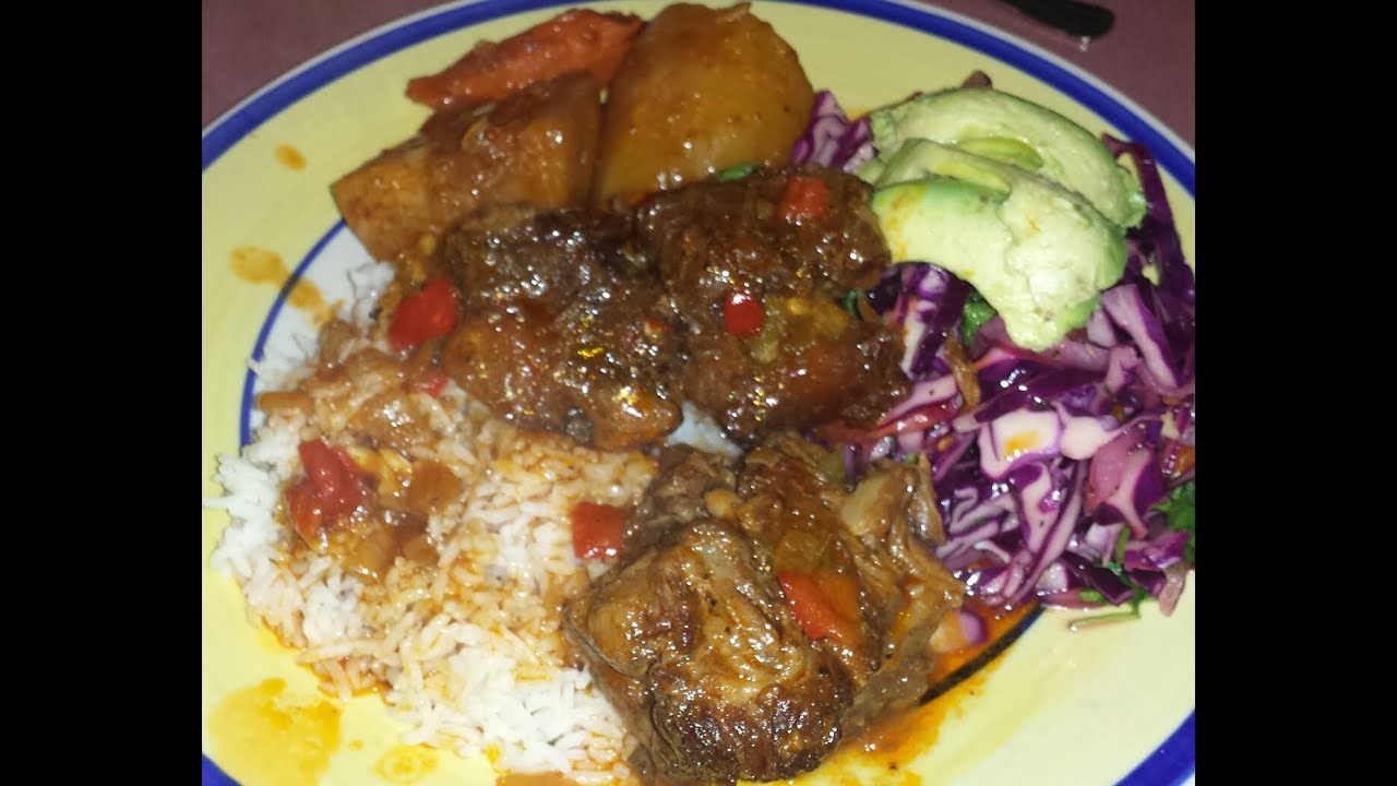 Rabo Encendido (Cuban style Oxtail)