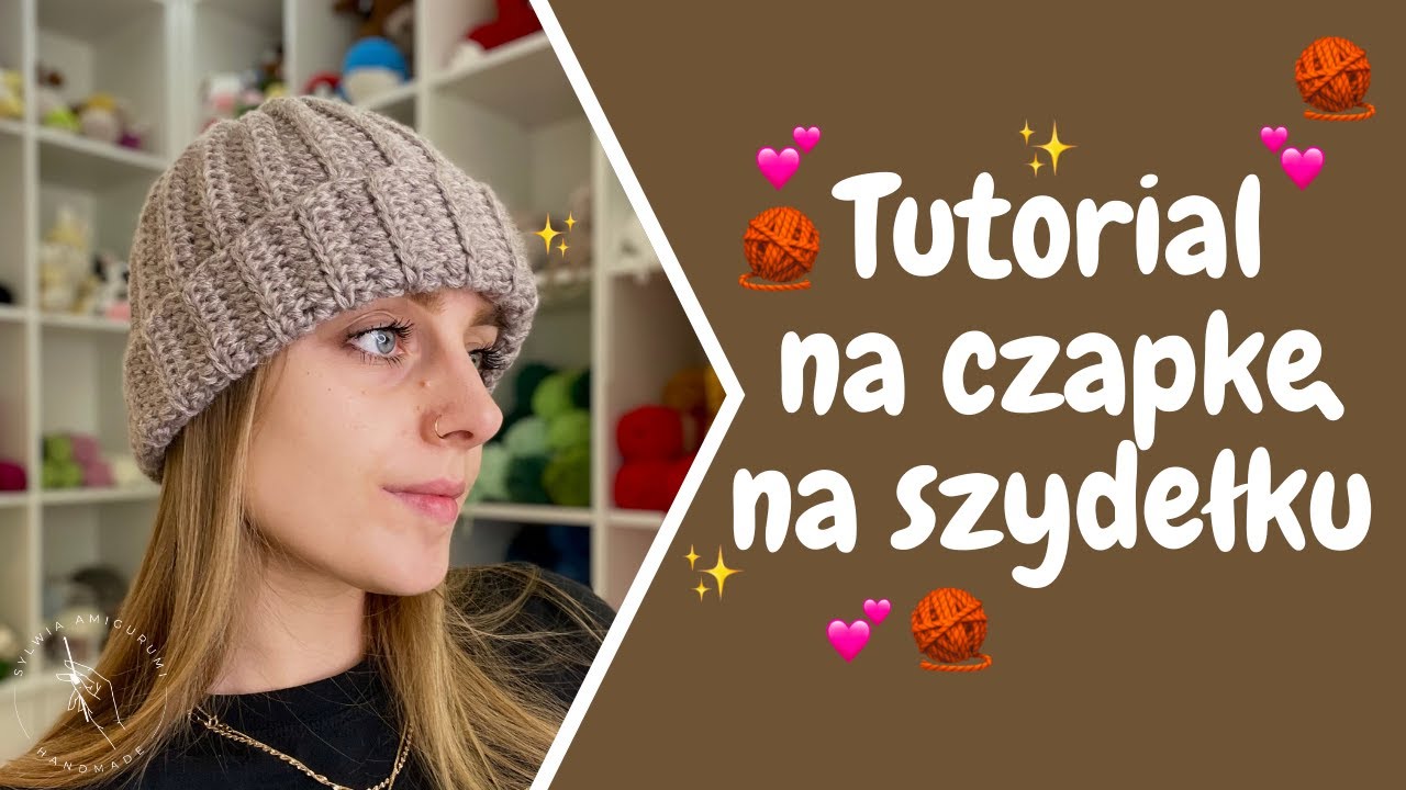 Tutorial na czapkę na szydełku