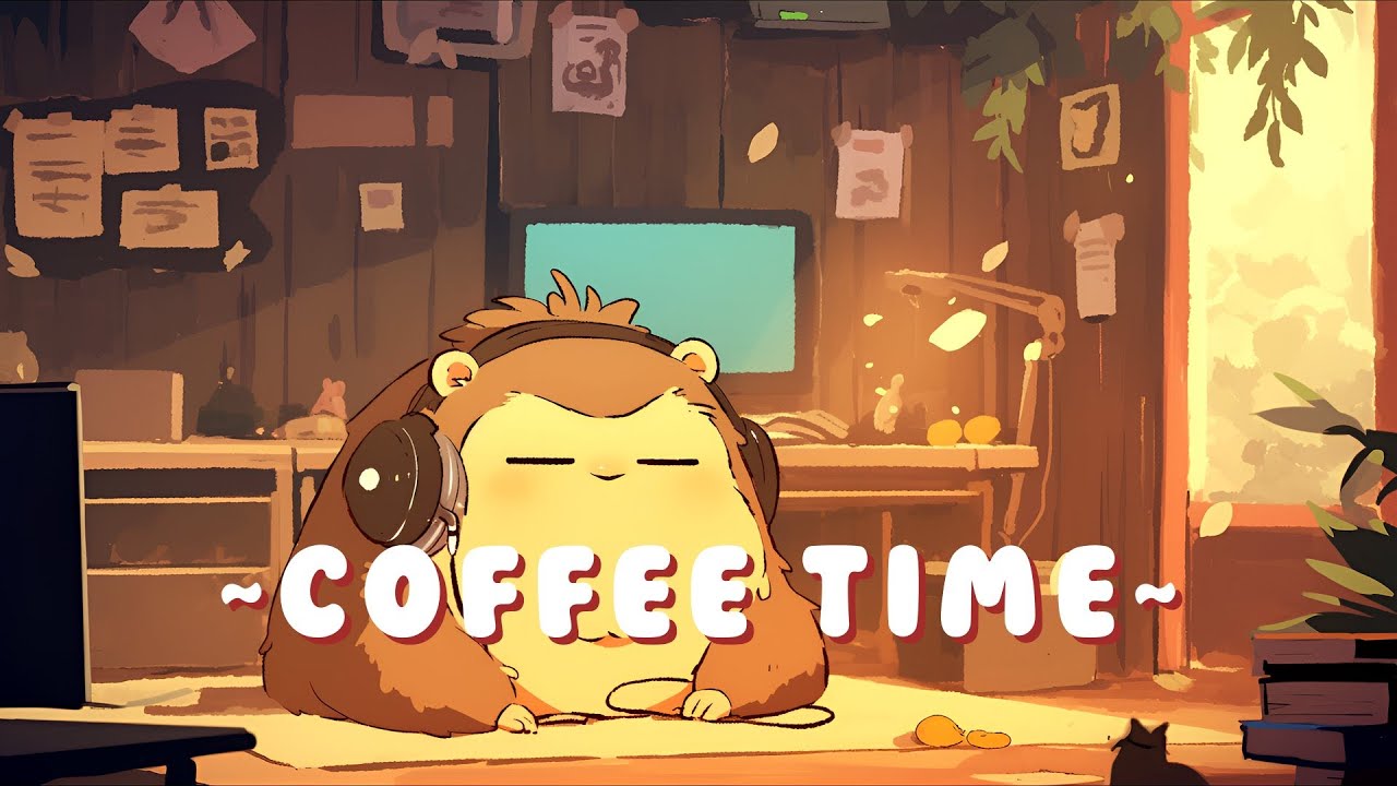 [1 Hour] Capybara Lofi Radio - Relaxing Jazz Hop Collection ~ Tranquil Mood ~ 🦫 ✨ 🌙