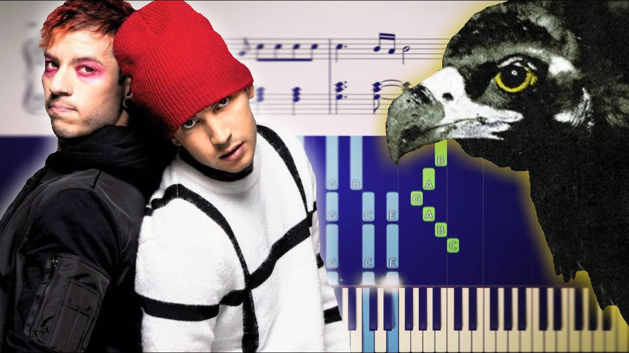 LEAVE THE CITY (Twenty One Pilots) - Piano Tutorial + SHEETS