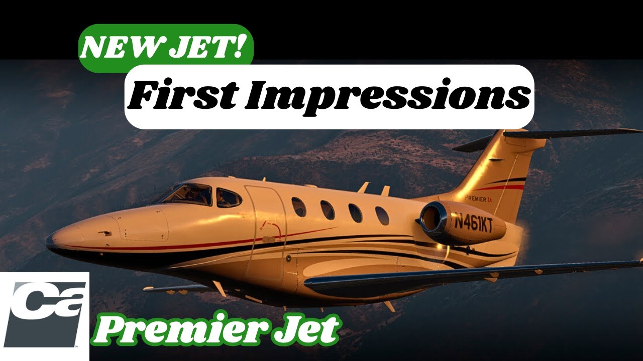 Carenado B390 1A Premier Jet — первые впечатления от MSFS 2024