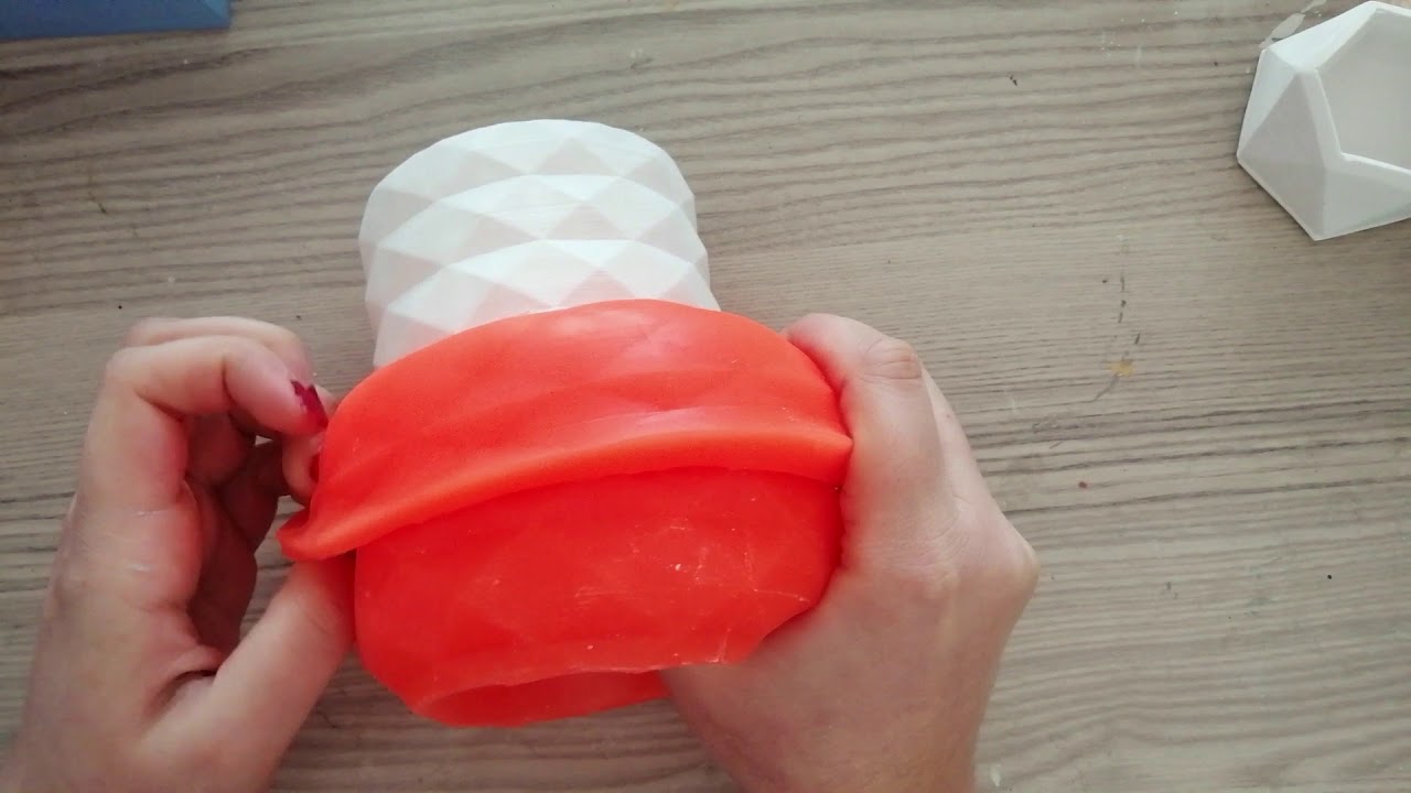 Taş Tozu İle Saksı Yapımı Taş Tozu  Nasıl Yapılır / flowerpot making