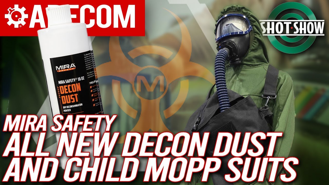 NEW Decon Dust, Child Mopp Suits & CBRN Masks | MIRA SAFETY | SHOT Show 2026