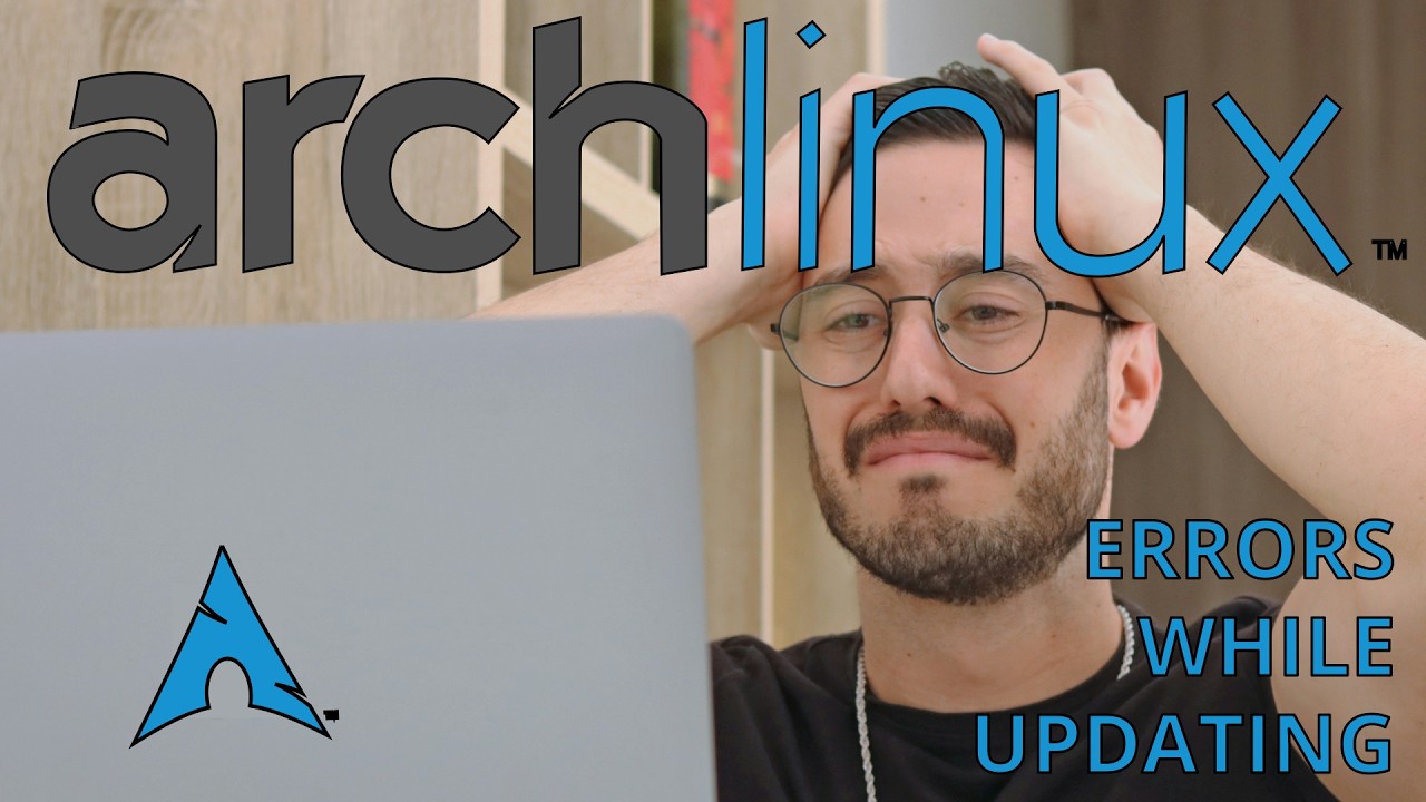 Arch-based distro update errors? Read the news!