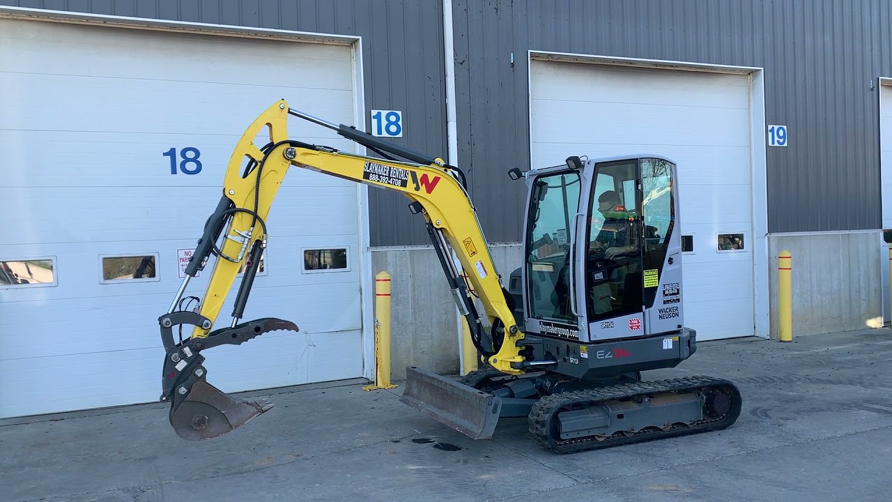 2019 WACKER-NEUSON EZ36 MINI EXCAVATOR For Sale