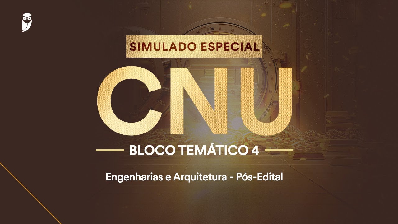 Simulado Especial CNU - Bloco 4 &ndash; Engenharias e Arquitetura - P&oacute;s-Edital - Corre&ccedil;&atilde;o
