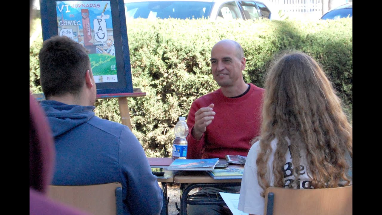 PAU en el IES EL BOHÍO VI Jornadas de Cómic 2023