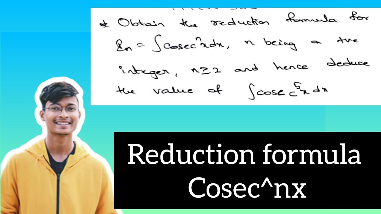 #628 PQ) 7M) Reduction formula for integral cosec^n x dx in telugu and find cosec^5x  @skydhoni