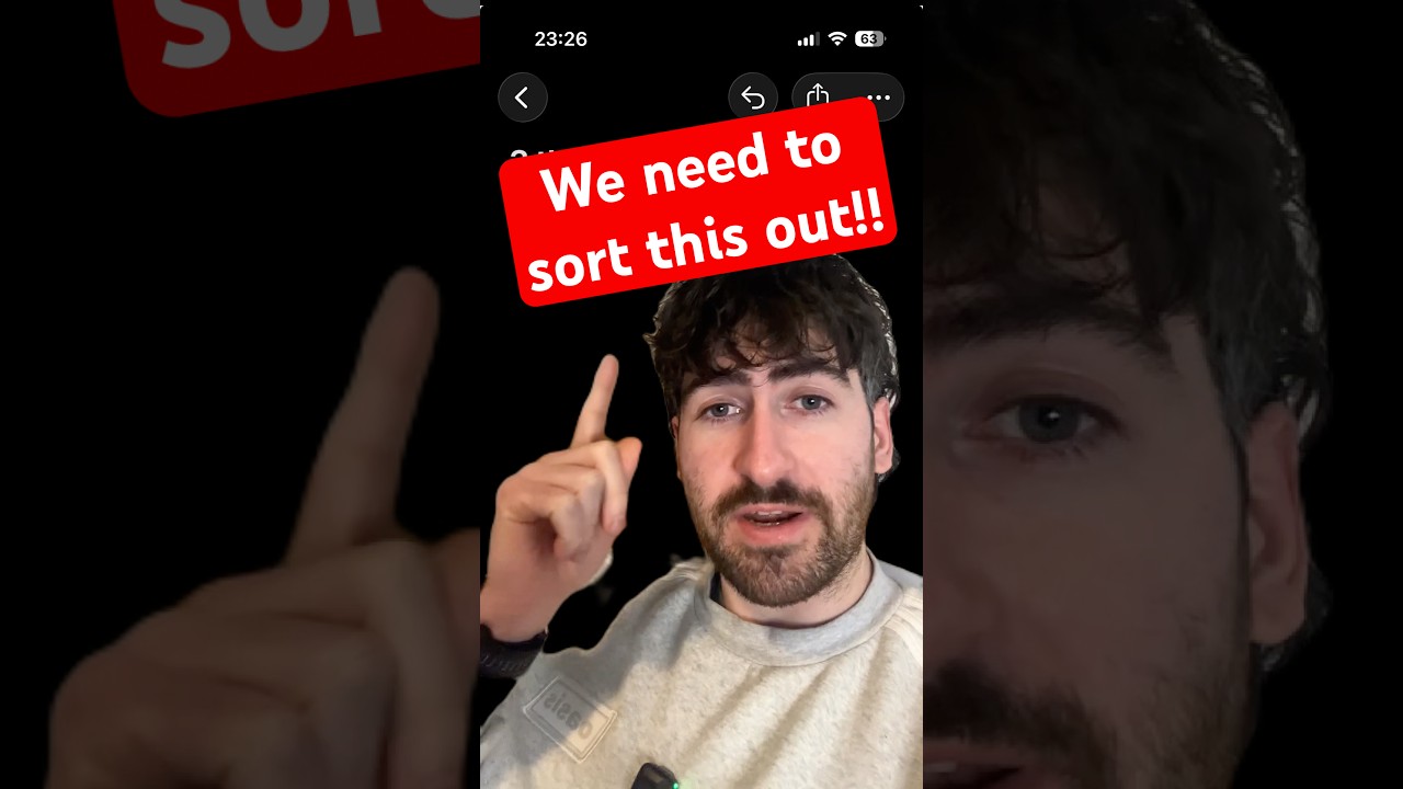 Sort it out! 😤 #annoying #rant #standupcomedy #standup #comedy #ukcomedy #shorts #funny
