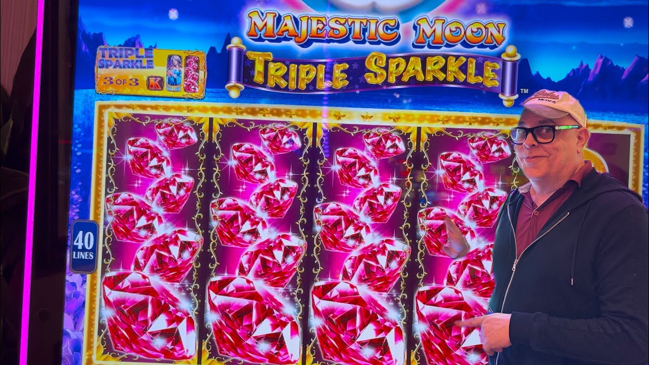 МЫ ВЛОЖИЛИ 100 ДОЛЛАРОВ В ИГРОВОЙ АВТОМАТ KONAMI MAJESTIC MOON TRIPLE SPARKLE