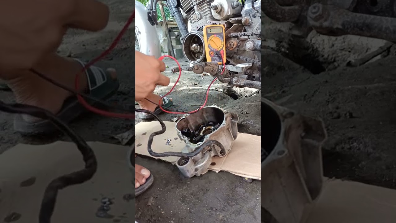 skygo wizard 125 Stator replacing
