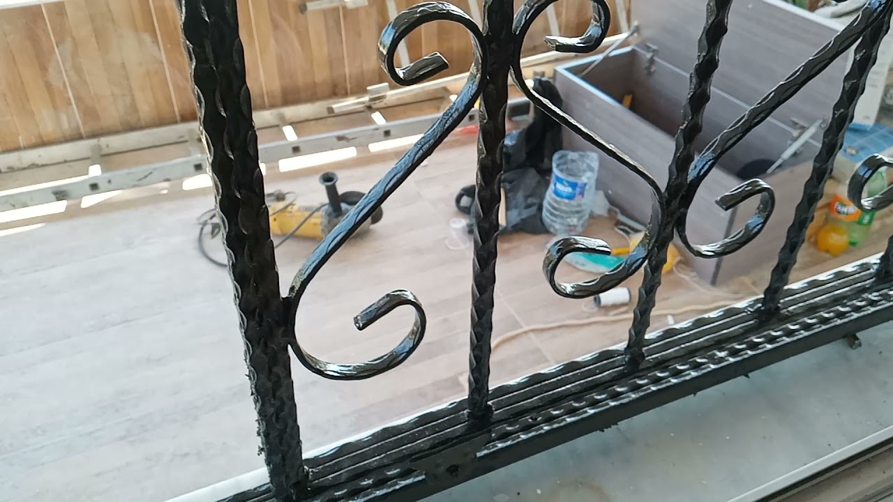 Açılır kapanır sürgülü korkuluk parmaklık
