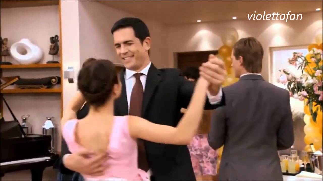 violetta danst met herman op haar verjaardagfeest