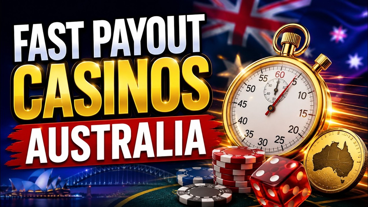 Fast Payout Casinos Australia (2026) Top 5 Recommended Sites Reviewd!