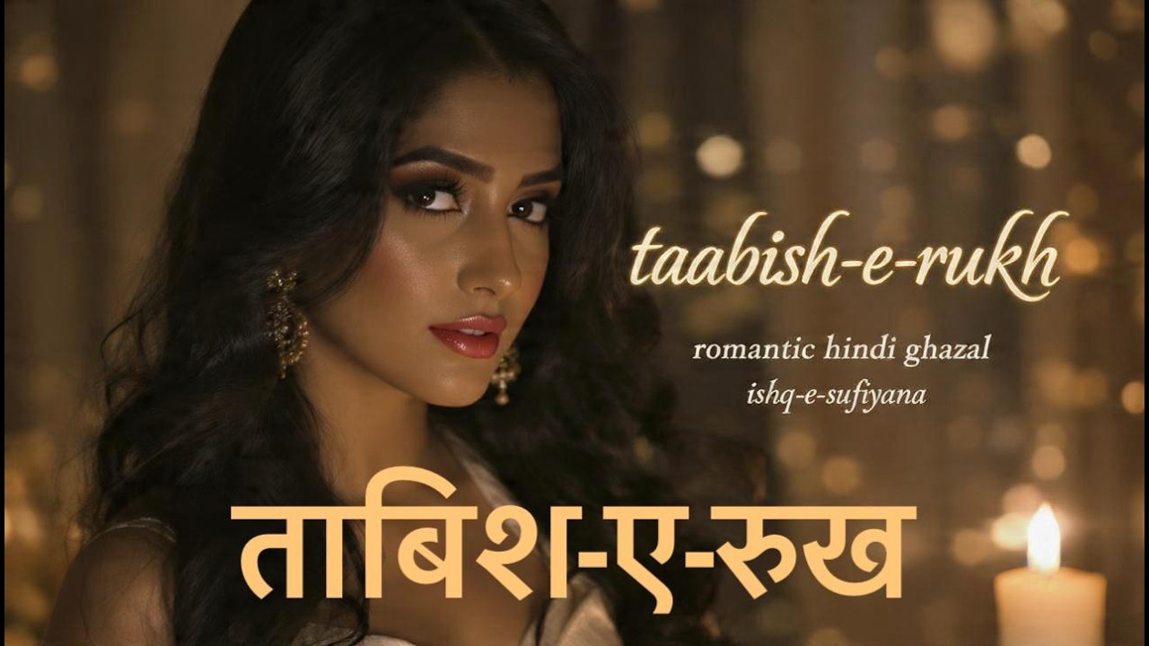 ताबिश-ए-रुख: Teri Aankhon Mein Jo Nazara Hai | Romantic Ghazal 2026 | Ishq-e-Sufiyana #hindighazal