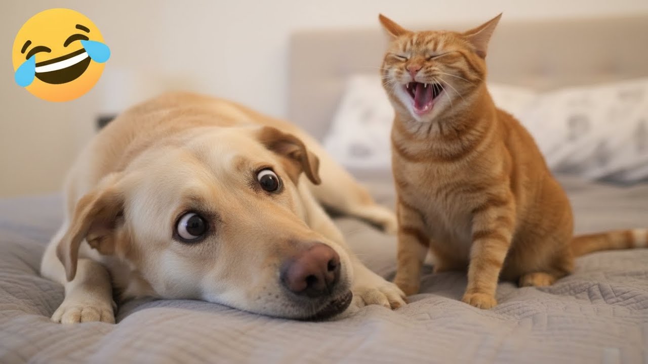 You Will Laugh 😂 Funniest Animal Videos of Cats & Dogs 🐶😺 (2025)