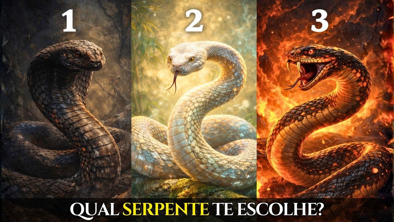 Sem pensar. Apenas escolha uma serpente | Um teste psicológico junguiano