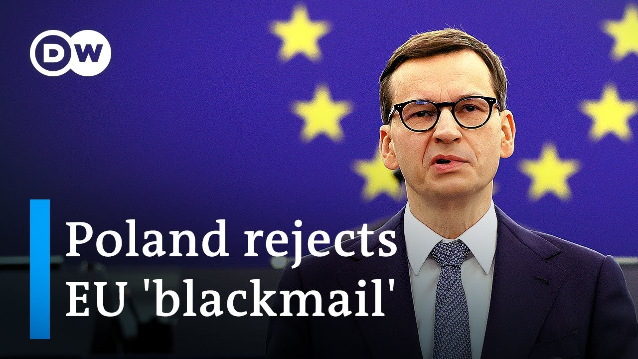Polish PM Morawiecki takes defiant tone in EU rule of law clash | DW News