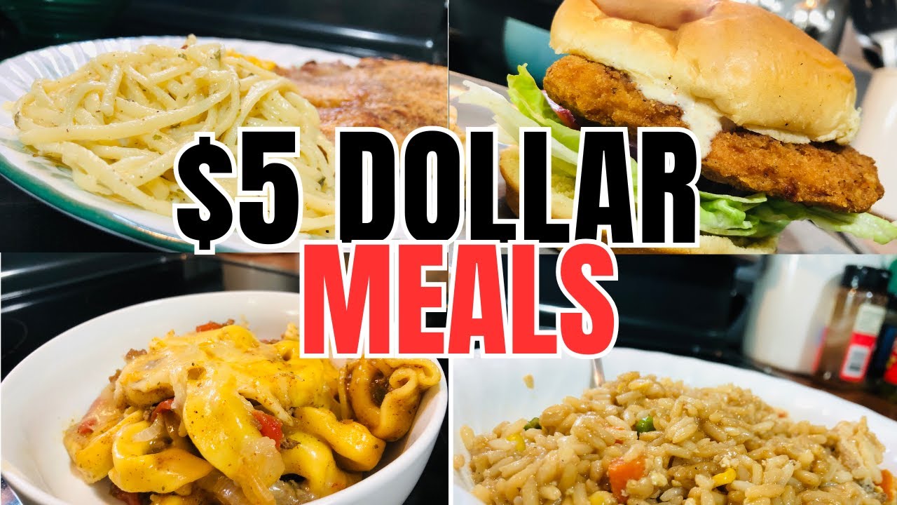 $5 DINNERS | 10 BEST Quick & Easy Cheap Meal Ideas | Affordable Dinner Recipes | Simple Recipes