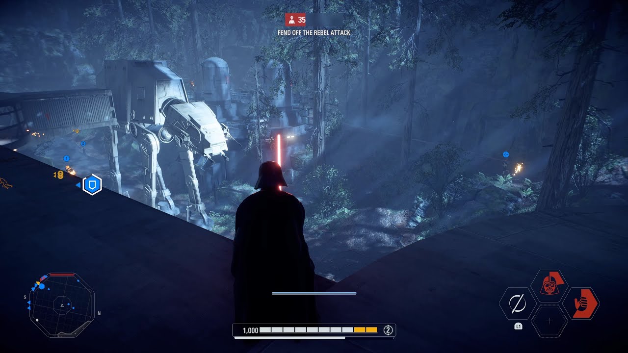 STAR WARS Battlefront II Galactic Assault (PS5) Darth Vader Gameplay