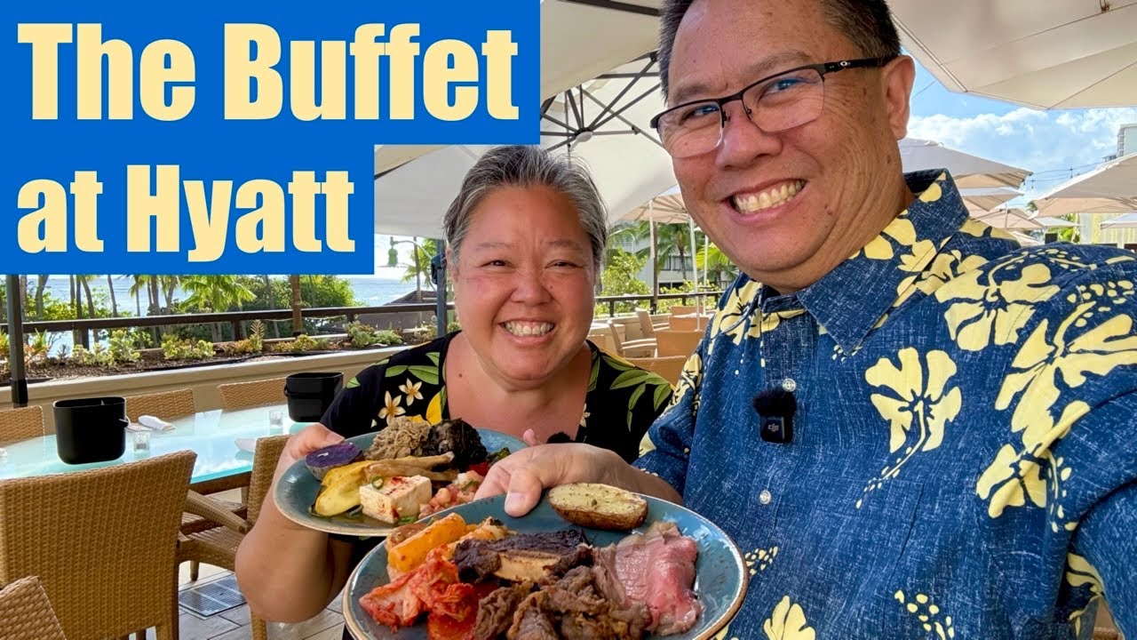 HONOLULU | The Buffet at Hyatt | AYCE Prime Rib & Crab Legs!!