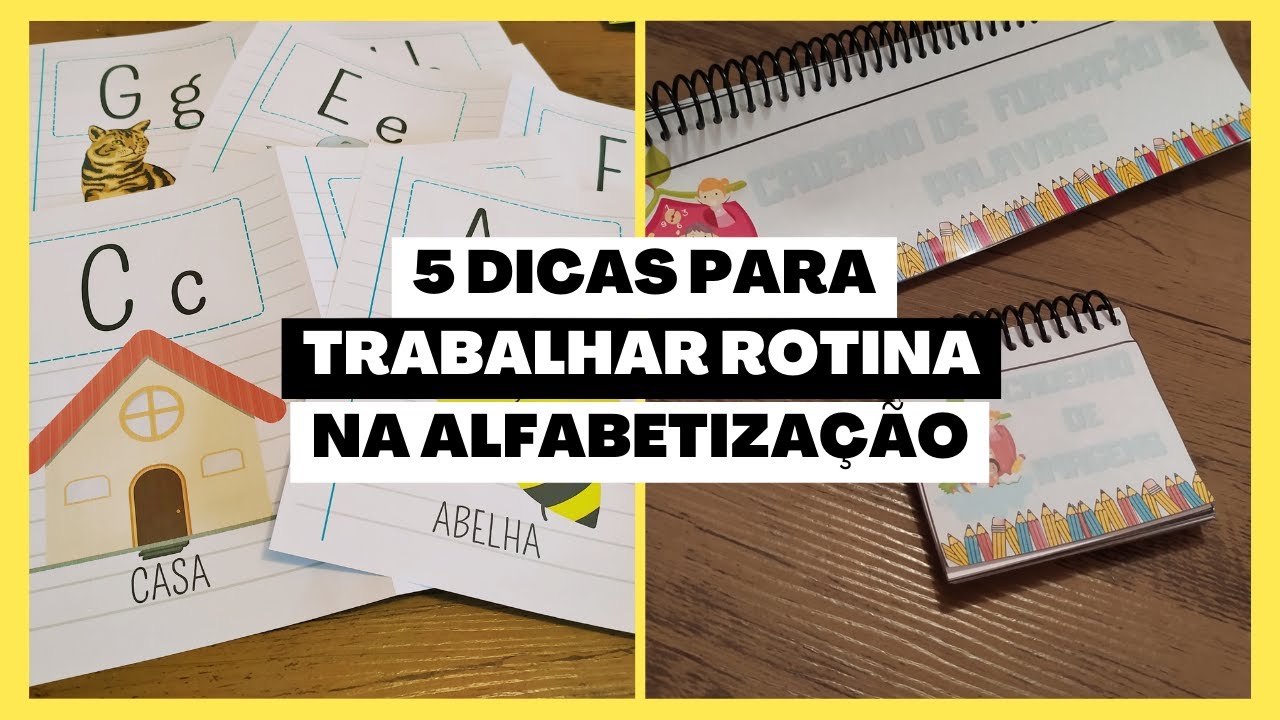 5 DICAS PARA TRABALHAR ROTINA EM TURMAS DE 1&deg; ANO | Turmas de alfabetiza&ccedil;&atilde;o