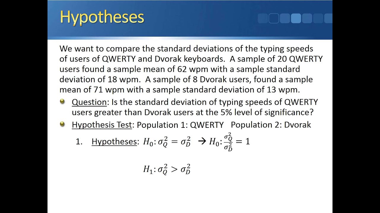 Inference for the Ratio of Two Variances