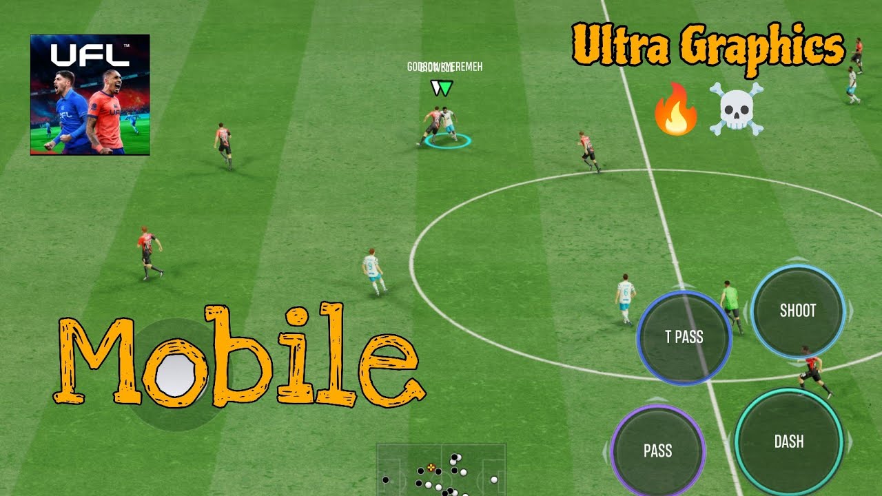 UFL Football Mobile Ultra Graphics Gameplay 🔥