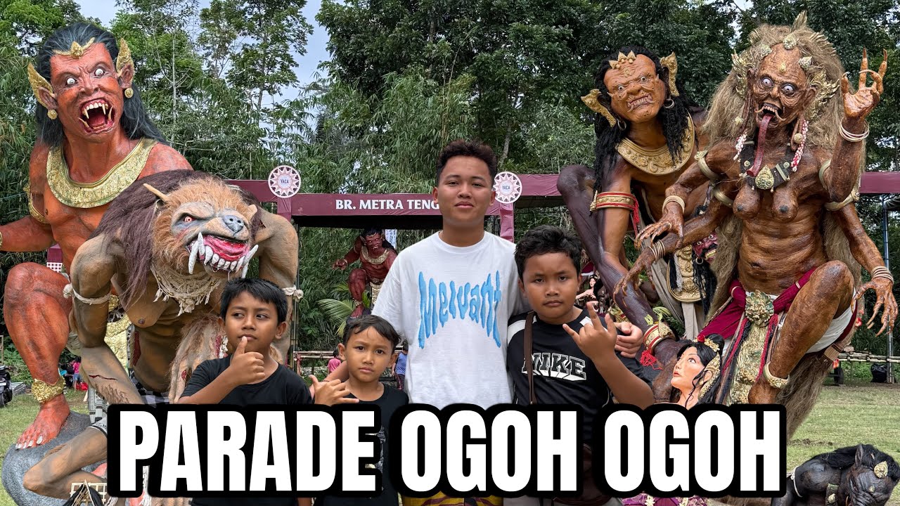 NONTON PARADE OGOH OGOH DI LAPANGAN METRA ‼️KITA KETEMU SI RENDI NIH GAYS