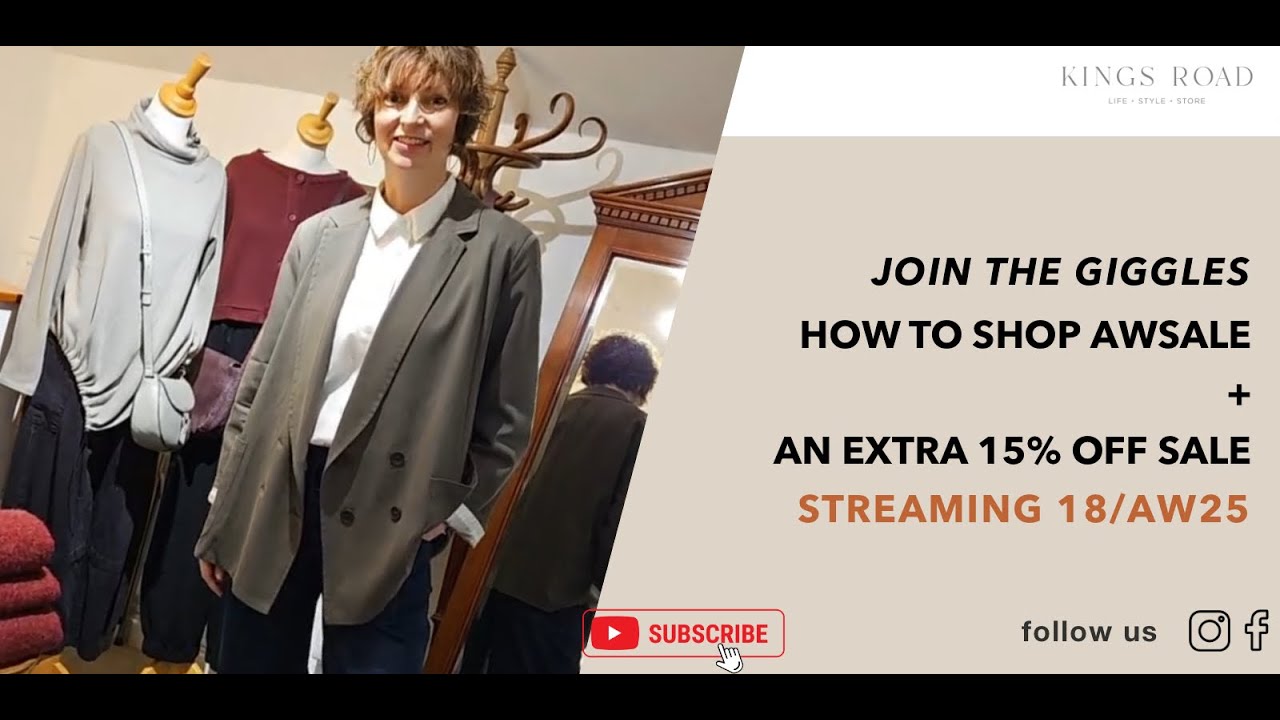 How To Shop Autumn Winter Sale AW25 SALE Style It Live Kings Road Fashions