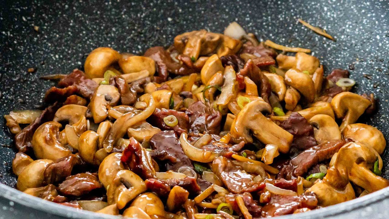 Beef Mushroom Stir Fry