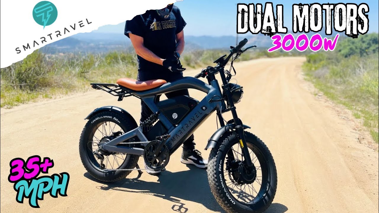 Smartravel Raptor ST202 Pro E-Bike Review | 3000w of Power, Dual Motors & Under $2k!