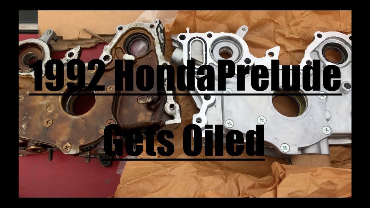 1992 Prelude gets an oil pump